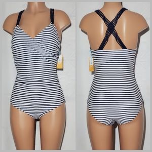 Women's Kona Sol Swimsuit one piece White/Blue M